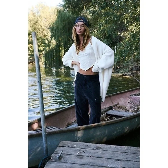 NWOT Free People Chamomile Cardi - Picture 12 of 15